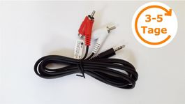 Audiokabel Cinch Hybrid auf Klinke 1.5 m
