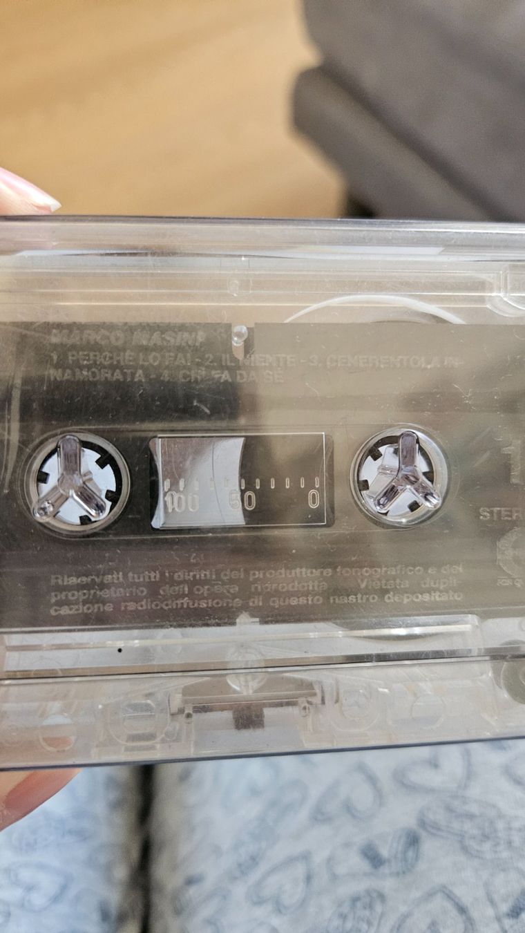 Kompaktkassetten: Musicassetta Marco Masini – Gebraucht aus Melano von H-Sara 1