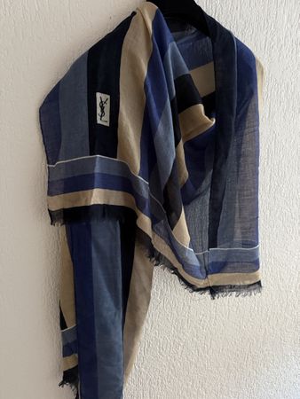 Yves Saint Laurent Schal Kaschmir & Seide