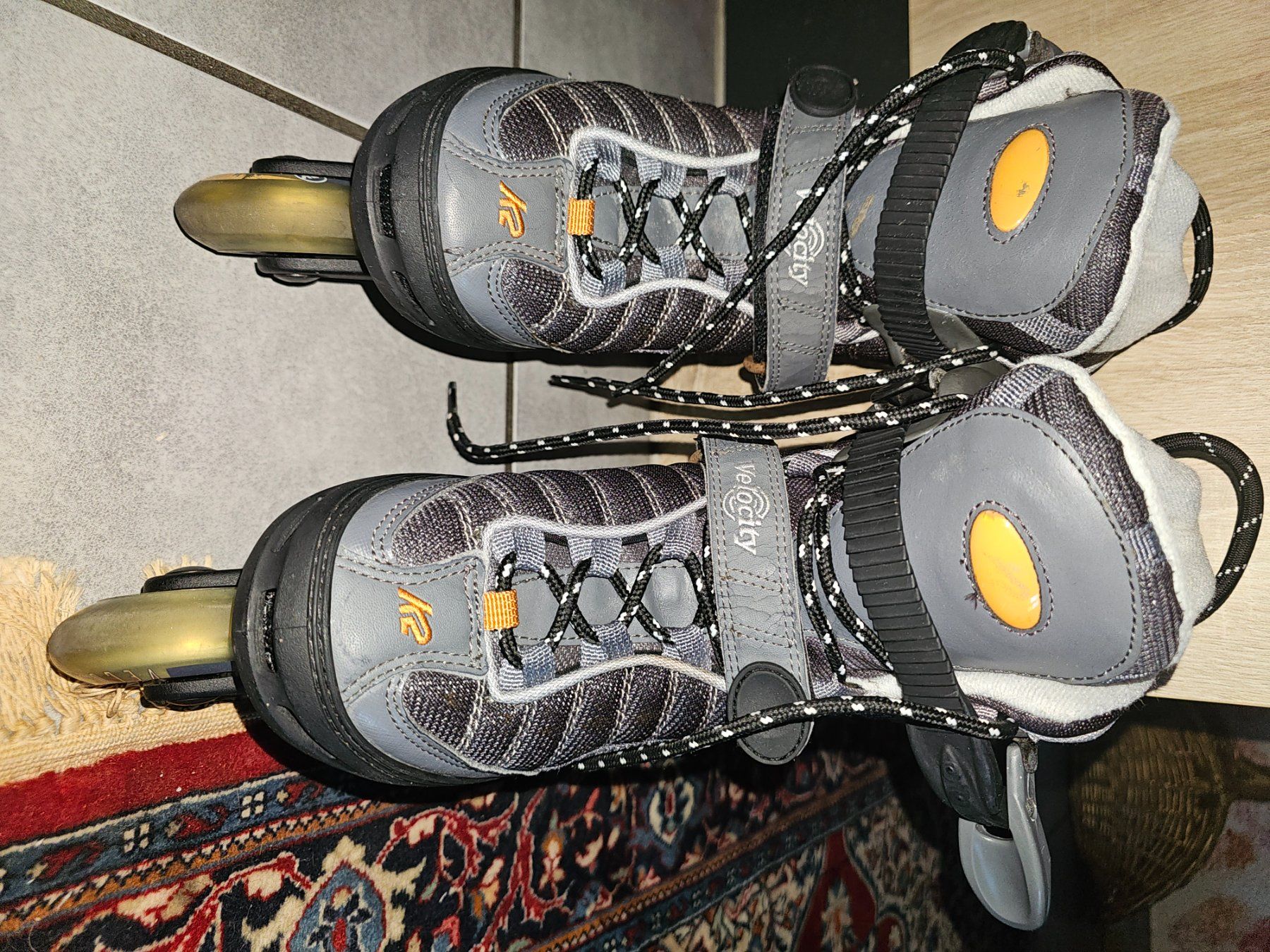 K2 Pattini in linea & Pattini a rotelle: K2 Velocity Inline Skates, Top Zustand, Grösse 39.5 – Usato da Röthenbach im Emmental venduto da Isa81