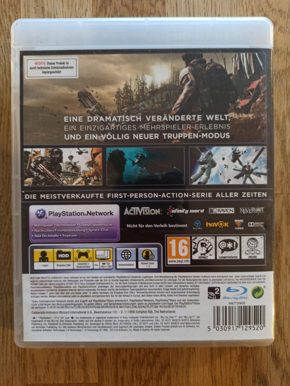 Giochi: Call of Duty Ghosts PS3 – Usato da Oberweningen venduto da mar_87mx 1