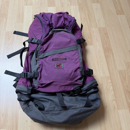Mammut Rucksack TRAVEL 55L lila guter Zustand