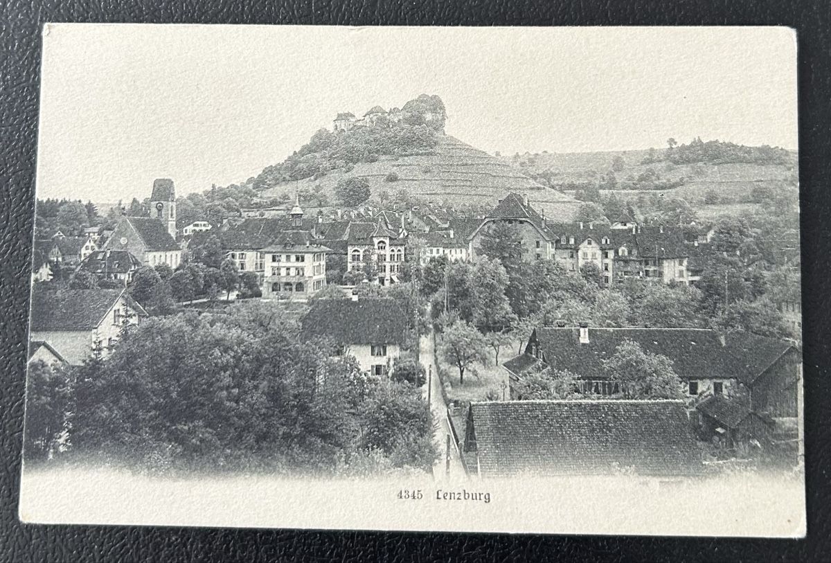 Cartoline postali: AK Lenzburg Teilansicht  – Usato da Horw venduto da Tellbub