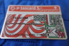P-Taxcard 5.- TELECOM Winterthur Sendeturm Brühlberg