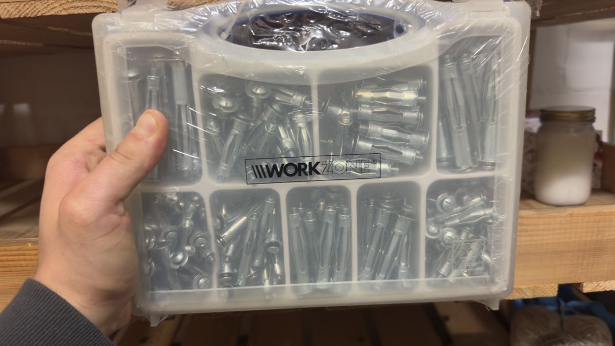 Tutti gli attrezzi: WORKZONE Hohlwanddübel-Sets 213-teilig mit Setzzangen – Nuovo (secondo la descrizione) da Adliswil venduto da 19Sokol86 3