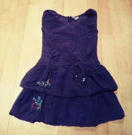 Cord Kleid, lila Gr. 110