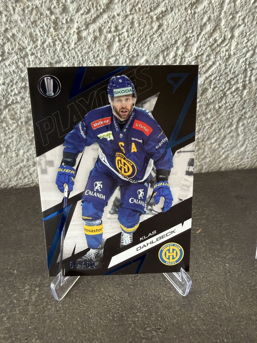 Sportzoo Cartes à collectionner: 55/60 - Klas Dahlbeck - HC Davos – Neuf avec emballage d'origine à Réchy par Leeroy1998