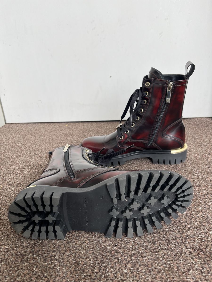 Tommy Hilfiger Damenschuhe: Polished Leather Boot Tommy Hilfiger Gr. 37 – Neu (gemäss Beschreibung) aus Unterägeri von Thomasli 7