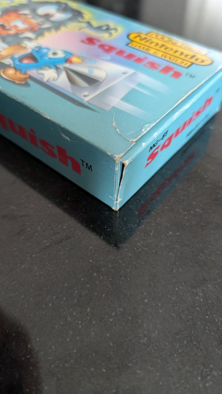 game&watch Konsolen: SQUISH - NINTENDO GAME & WATCH – Gebraucht aus Spiegel b. Bern von Natix 4