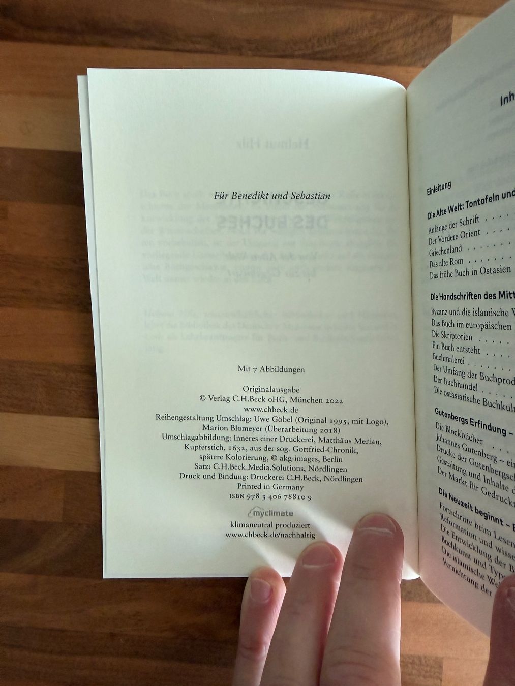 Bücher: C.H. Beck Wissen: Geschichte des Buches – Gebraucht aus Ennetbaden von miboo 2