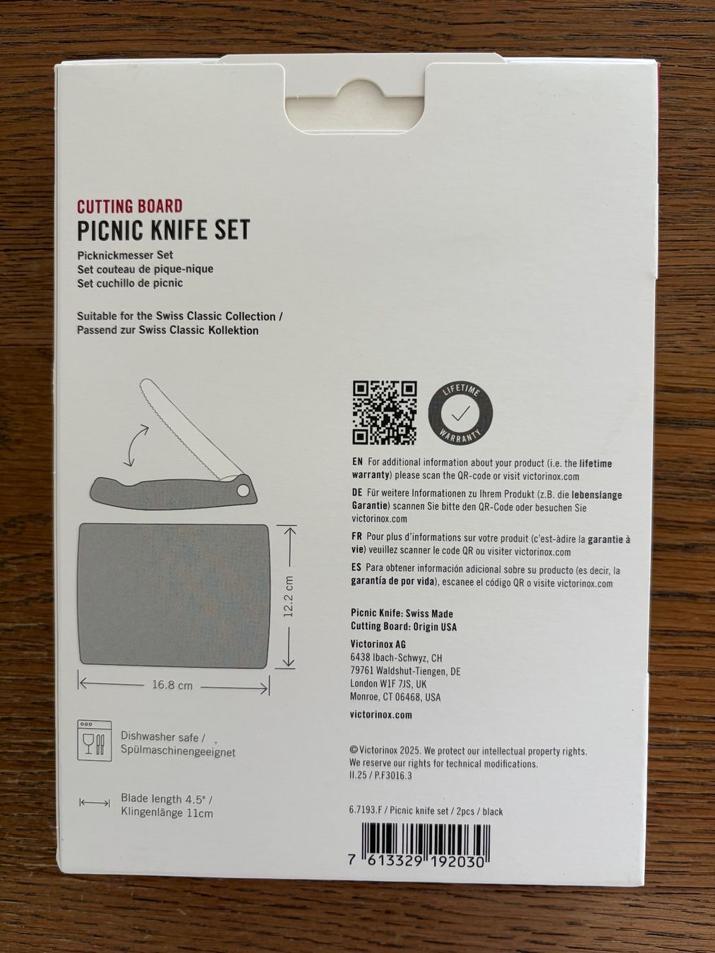 Victorinox Coltelli tascabile: Victorinox Picnic Knife Set - NEW – Nuovo e nell'imballaggio originale da Cham venduto da all_rd7b 1