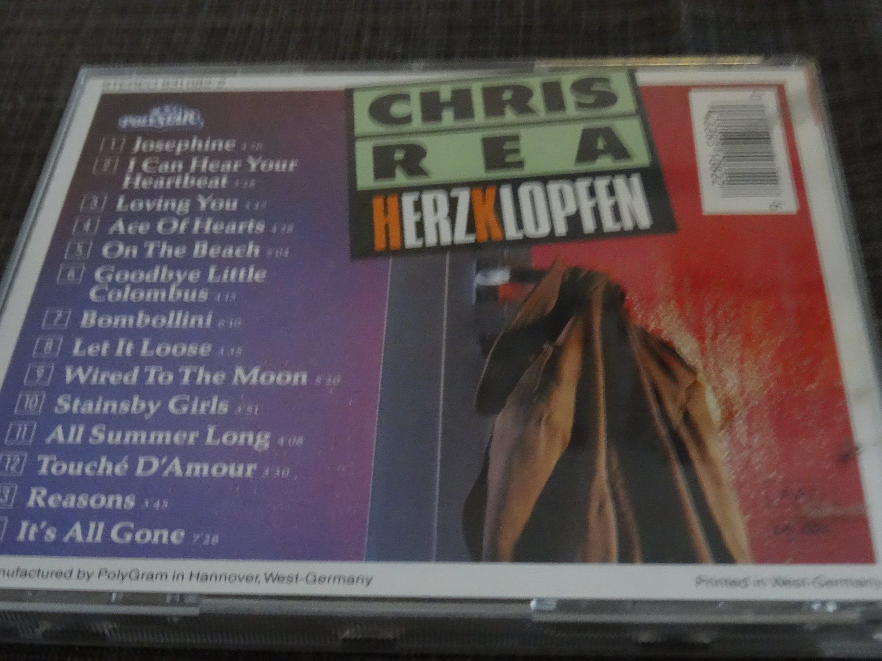 CDs: Chris Rea - Herzklopfen CD – Gebraucht aus Olten von Disc-Ausverkauf 1