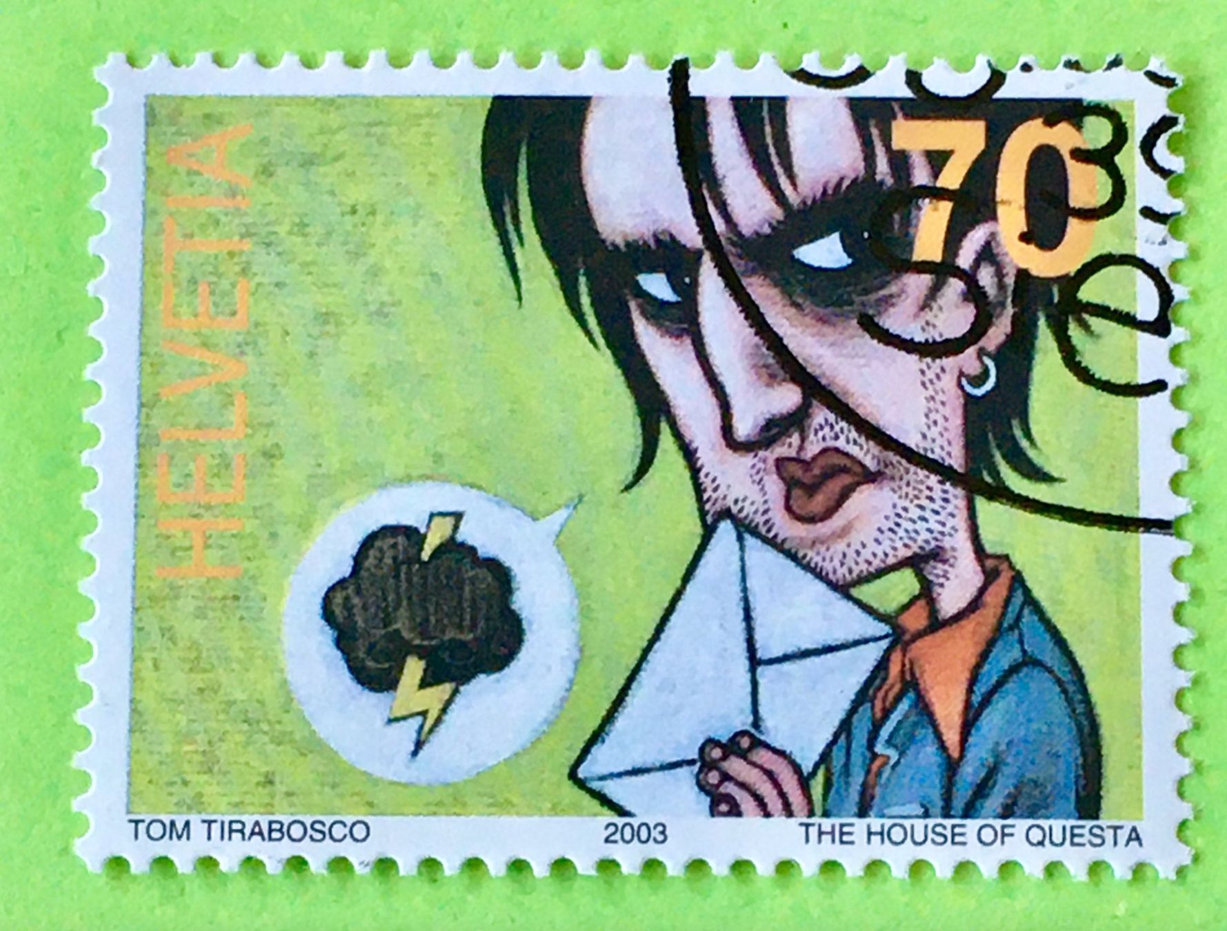 Tutti i francobolli: Nr.1090 Louis GESTEMPELT 2003 Sondermarken Comics   – Usato da Aarau venduto da Billa007