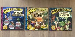 GIGANTOSAURUS Lot 3 histoires 21x21 cm