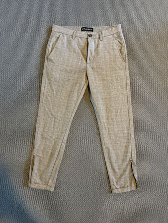 Gabba Hose grau Modell Piza Cropped Grösse XS