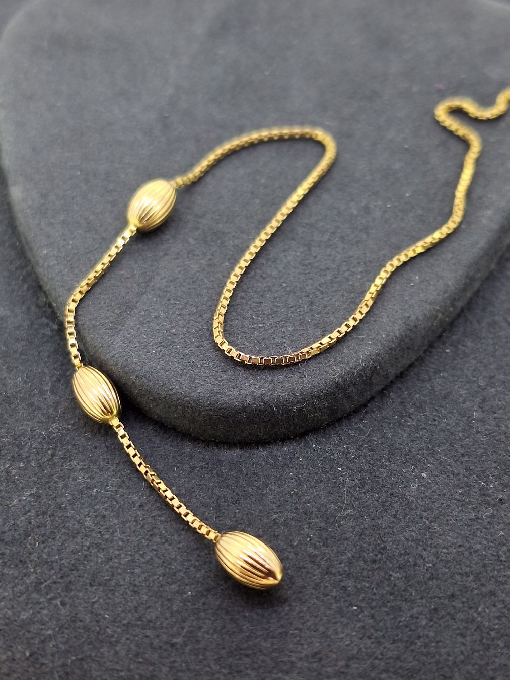 Ketten: Edle Venezianerkette mit 6 Linsen – Neu (gemäss Beschreibung) aus Unterägeri von Altgoldschmuck 1