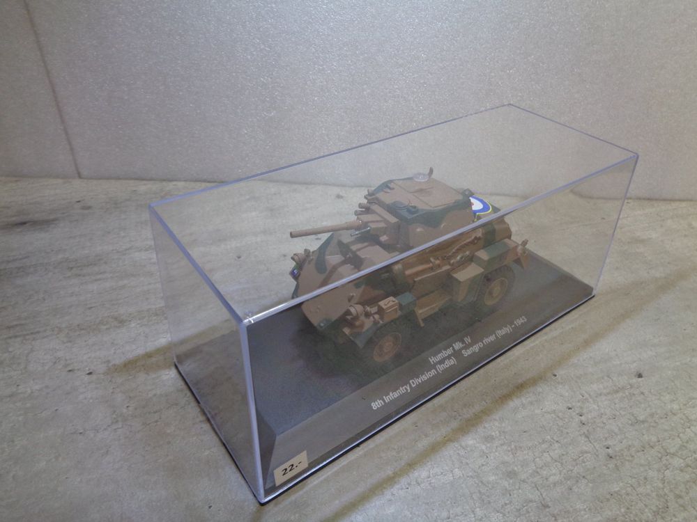 Modèle Réduit 1:43 Humber Mk.IV Voiture Blindée Britannique 1944 - Atlas Editions, Boîte Collector, édition Limitée