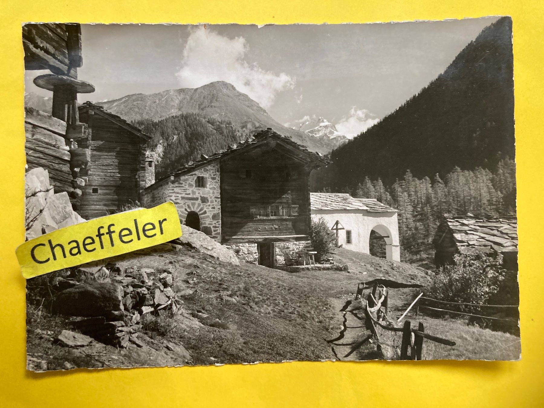 Cartes postales: 3203/7 Zermatt, Blatten – D'occasion à Zürich par Chaeffeler