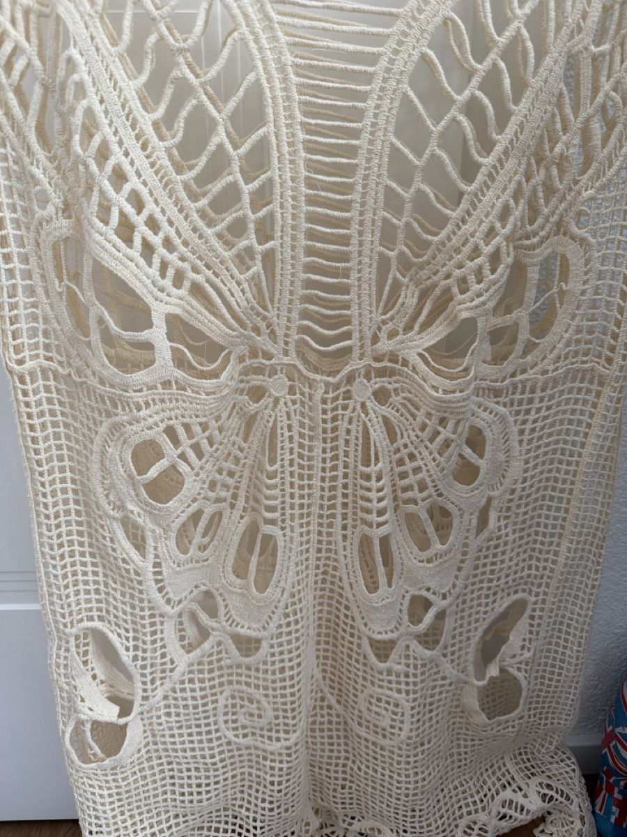 Robes: Crocheted butterfly pattern dress size M – D'occasion à Stallikon par RTagel 1