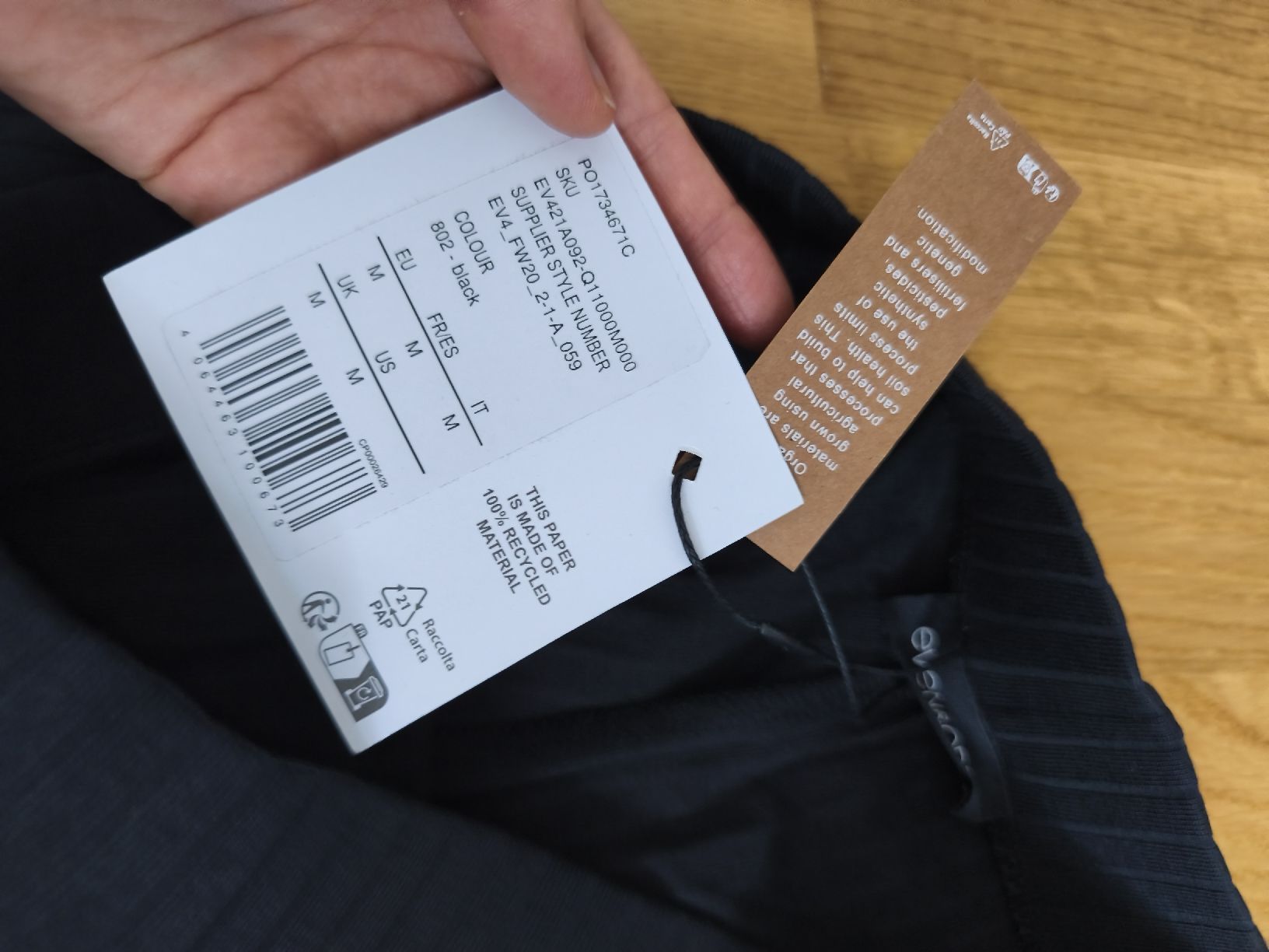 Pantaloni: Even&Odd Stoffhose Gr. M schwarz neu – Nuovo (secondo la descrizione) da Näfels venduto da ChocolateMuffin 1