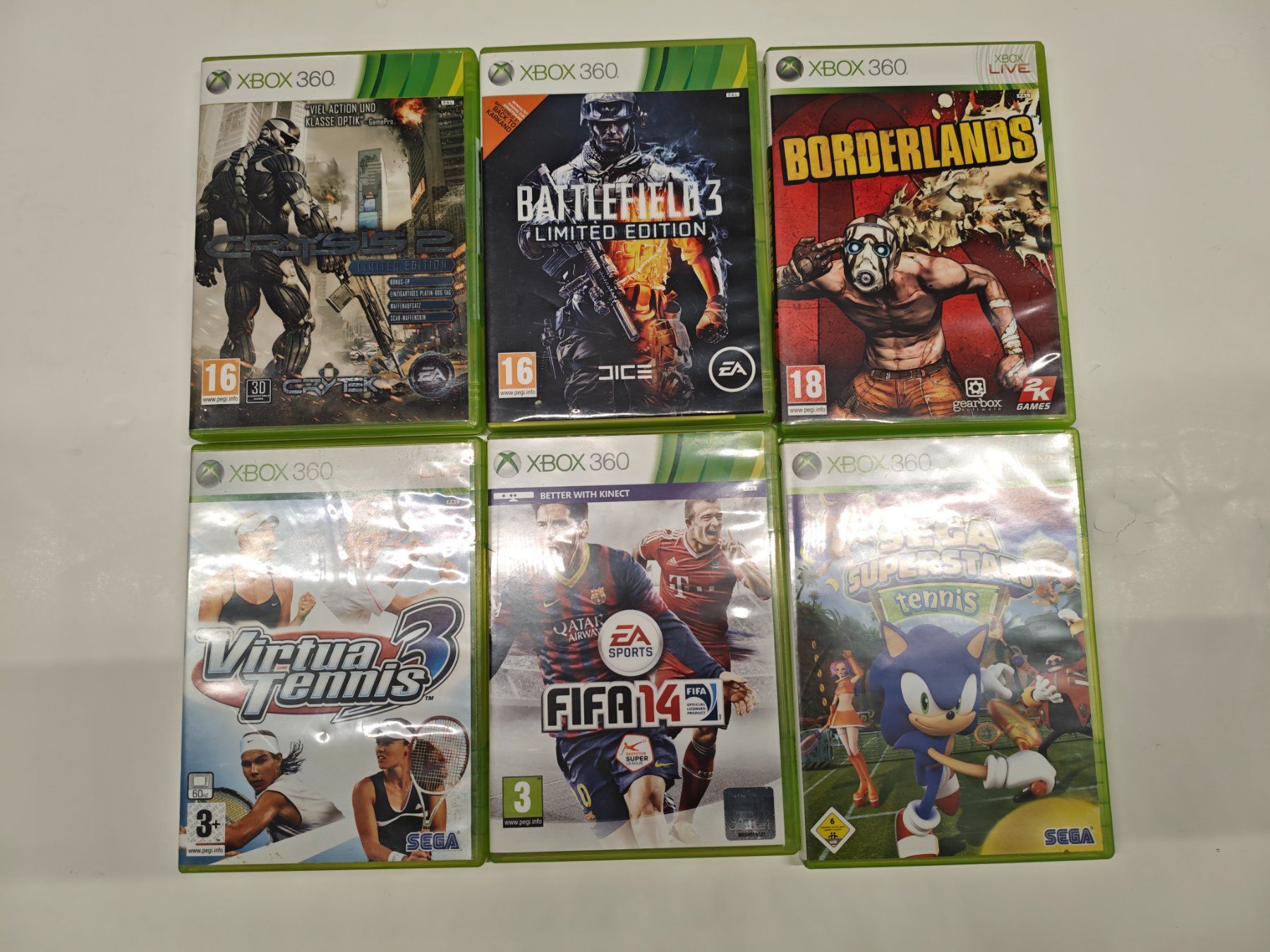 Microsoft Console: Xbox360 250 GB mit 6 Games – Usato da Dübendorf venduto da tho_v2cs 1