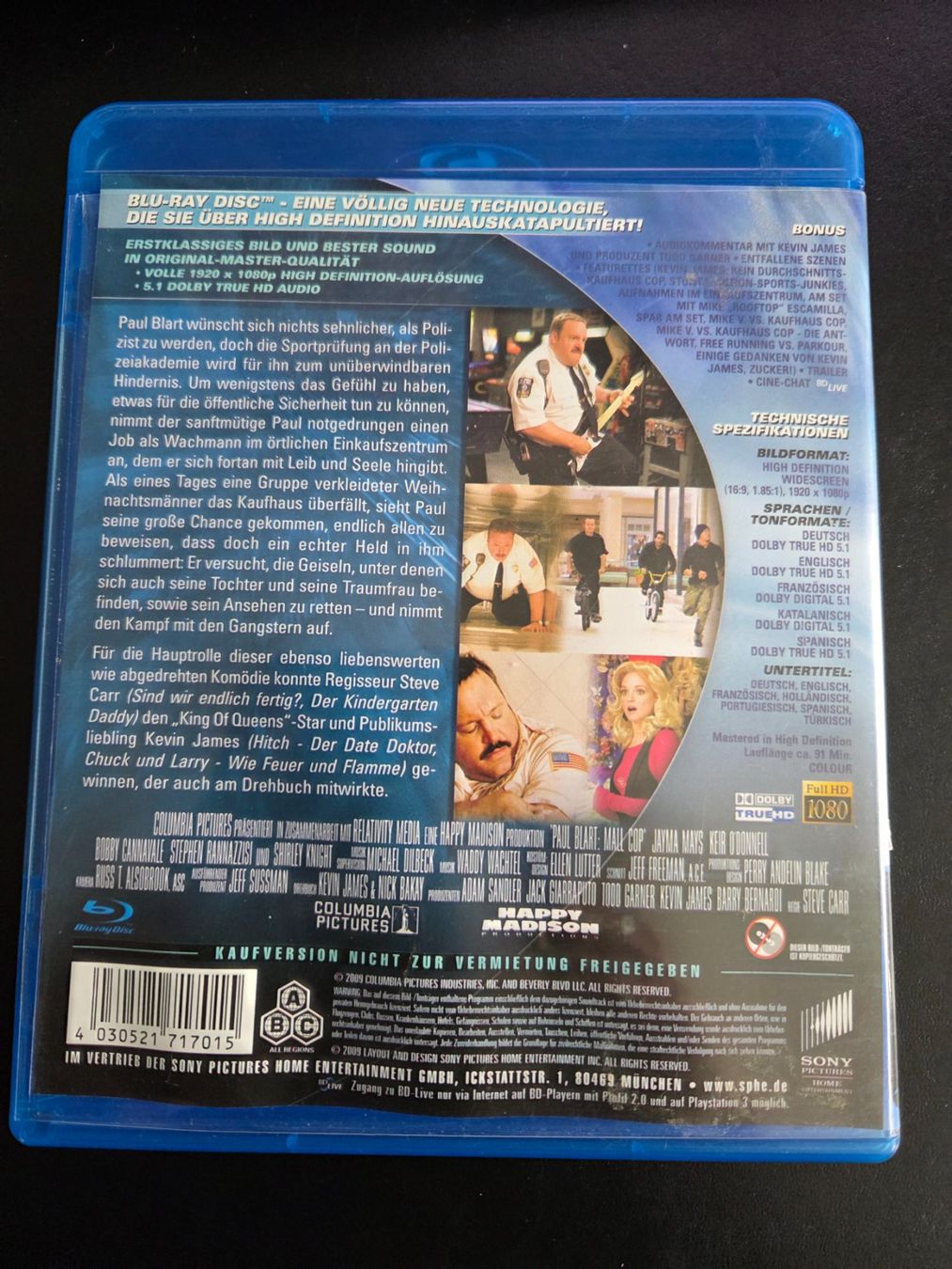 Tous les DVDs: Der Kaufhaus Cop - Blu-Ray – D'occasion à Arlesheim par Olikeller 1