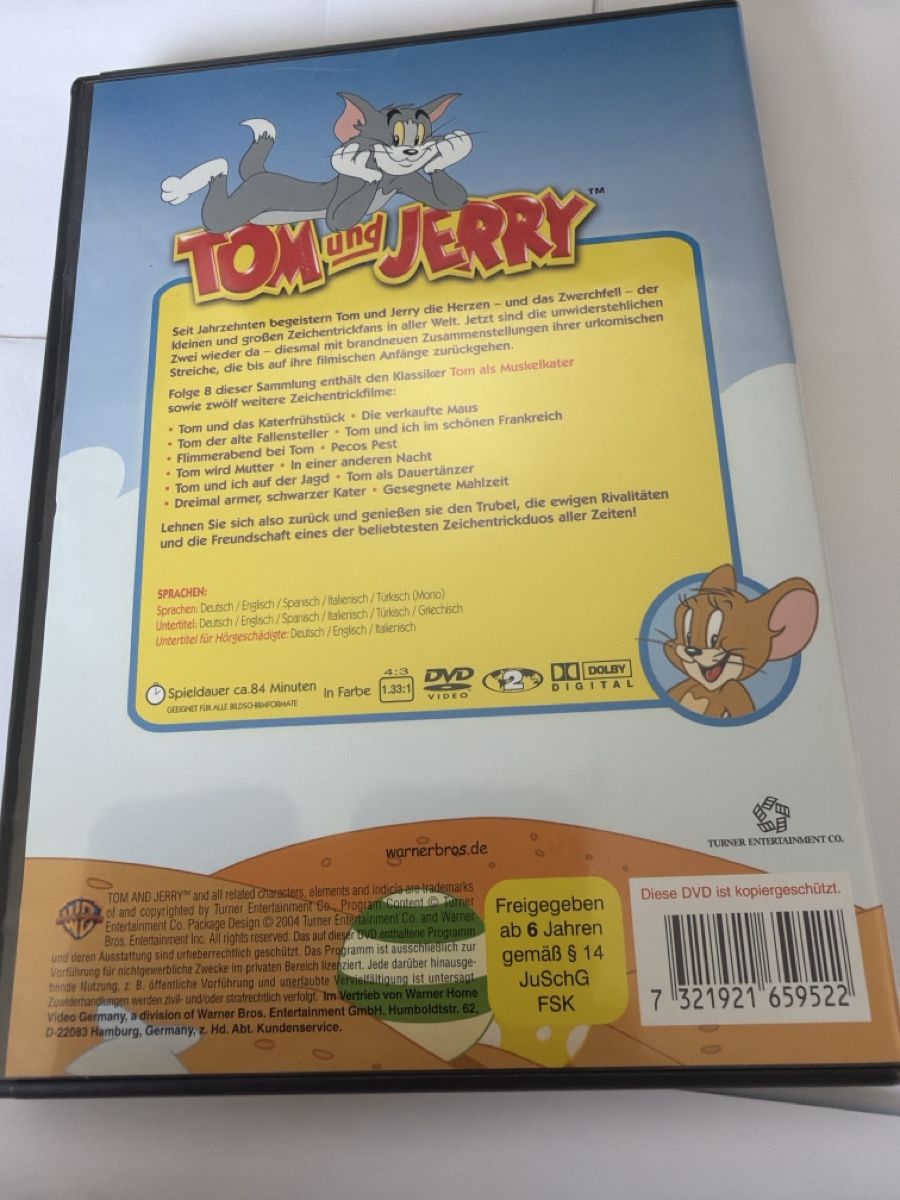 Alle DVDs: Tom und Jerry DVD The Classic Collection 8 – Neu (gemäss Beschreibung) aus Uster von oranger_pulli 1