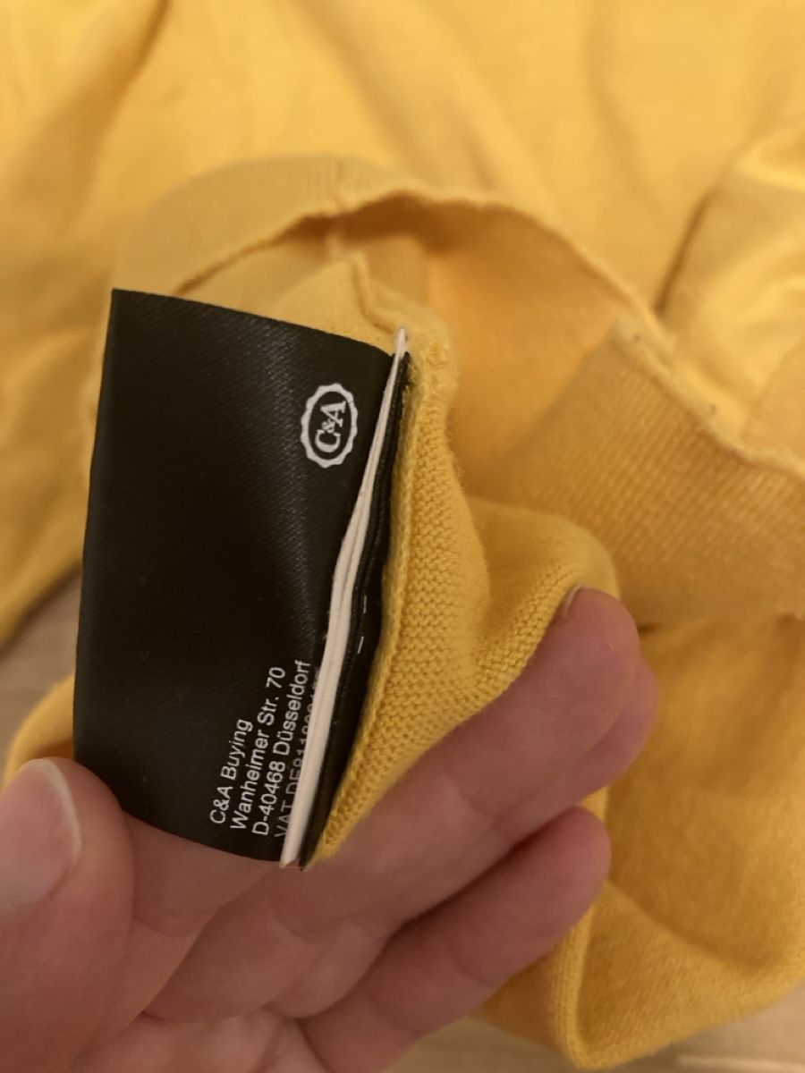 C&A Maglioni & Felpe: Gelber Pullover – Usato da Urtenen-Schönbühl venduto da alessibas 6