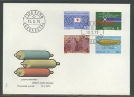 1975, FDC, Sonderpostmarken I (561–564)