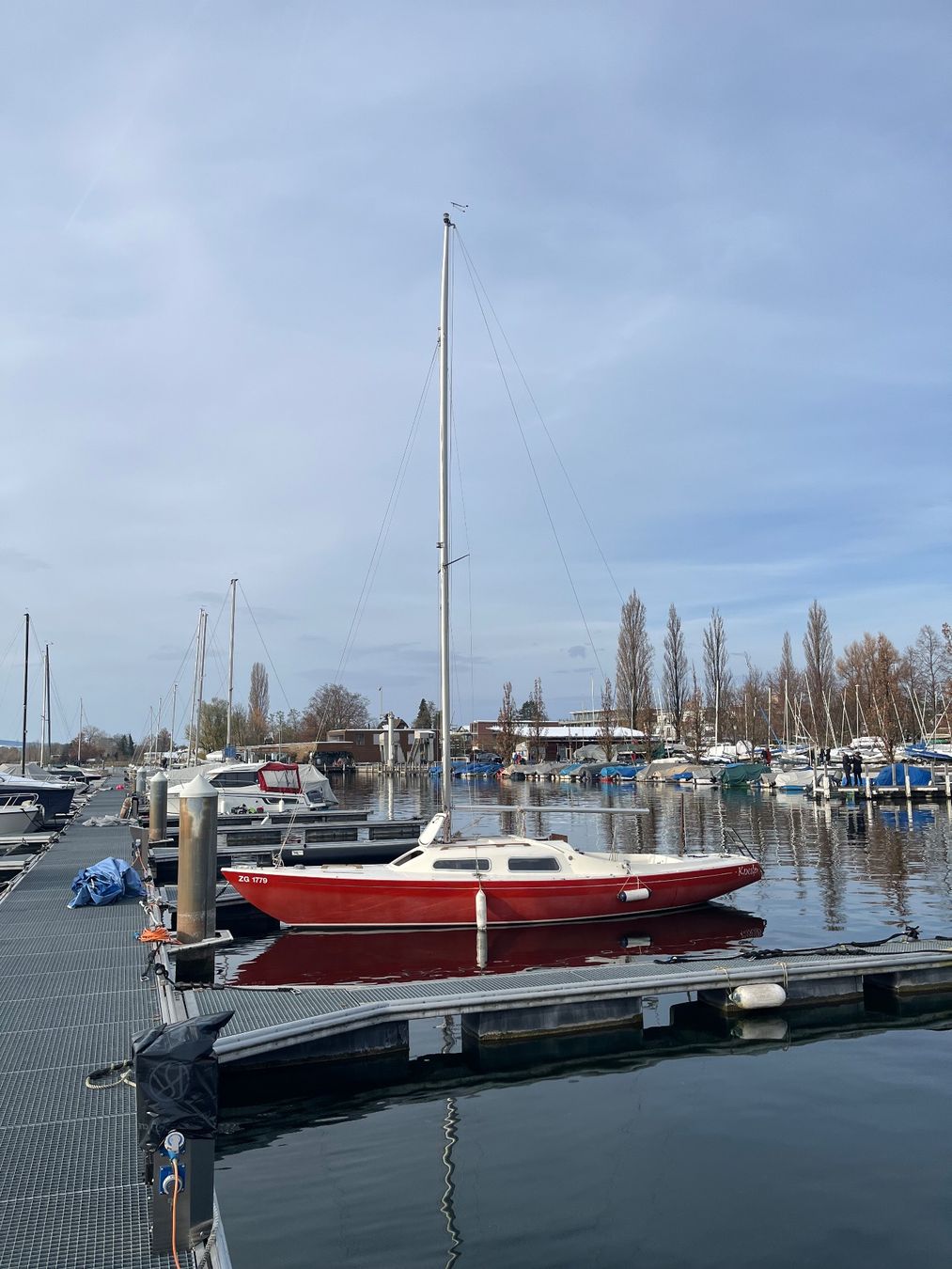 Segelboot Elvström H-Boot mit Innenborder Motor (Gebraucht) in Zug für ...