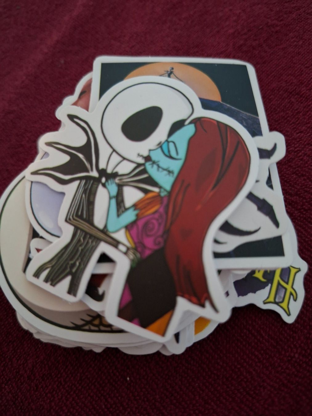 Aufkleber: 50 Sticker: Nightmare before Christmas – Neu und originalverpackt aus Baden von rocket85 1