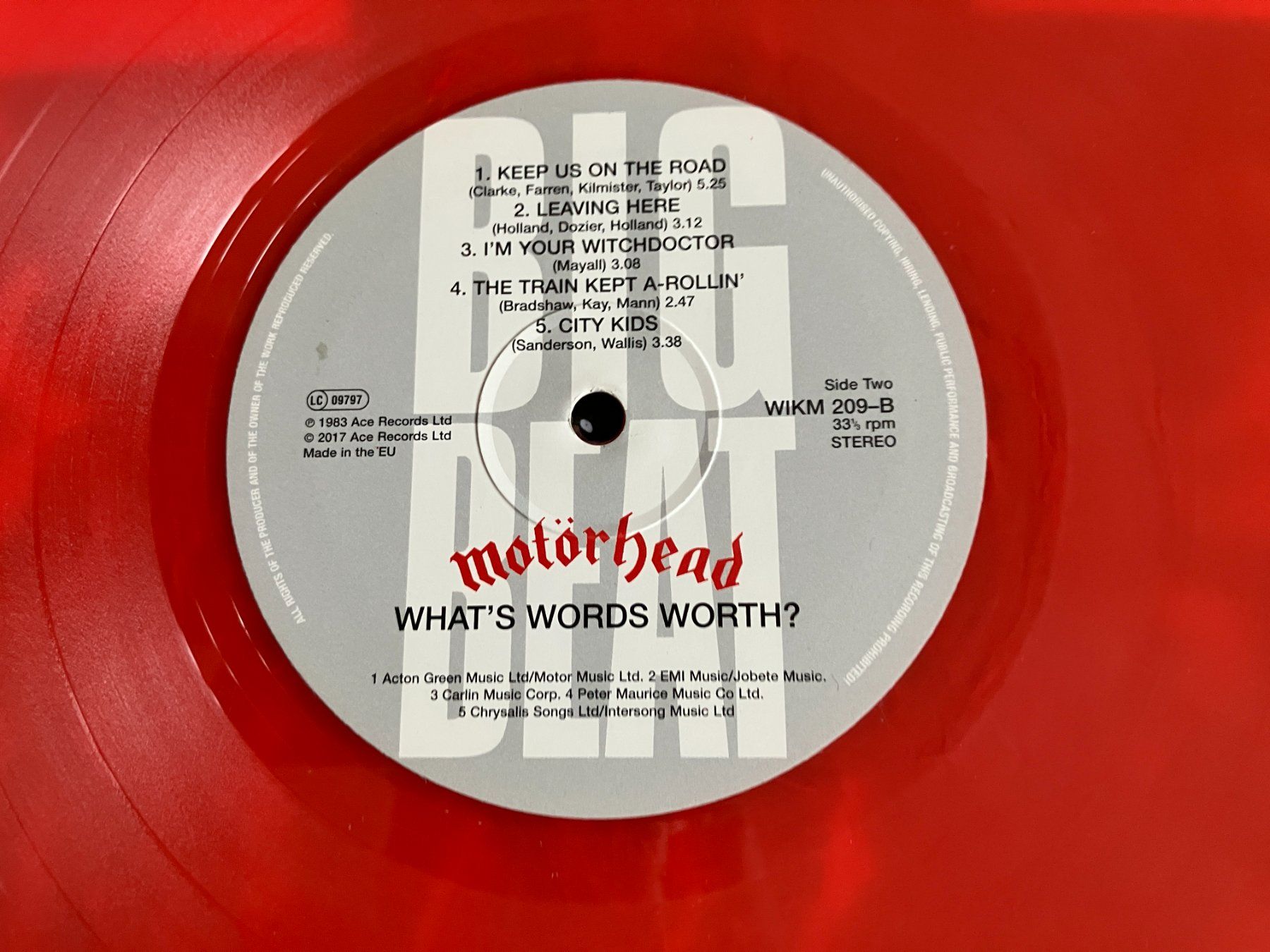 Dischi in vinile: Motörhead – Usato da Aarwangen venduto da Jukebox3 9
