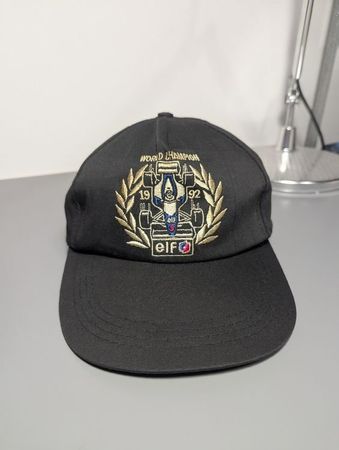 Casquette Champion du Monde 1992 F1 Elf noir, taille unique,