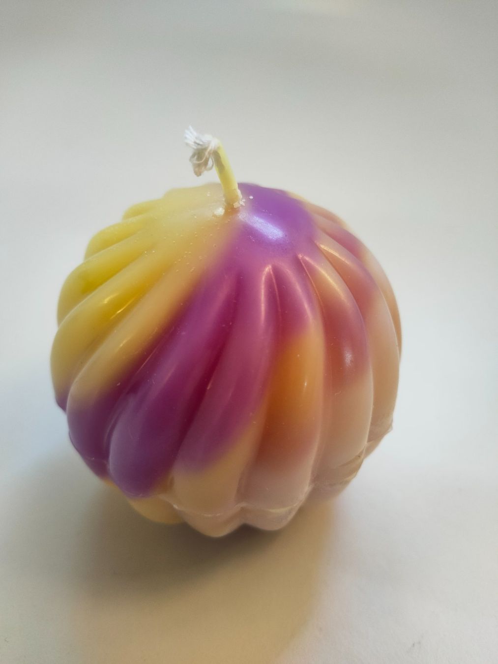 Candele: Kerze Spiralkugel mehrfarbig – Nuovo (secondo la descrizione) da Rothrist venduto da GIWALD 1