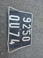 Nummernschild 9250 0074 
