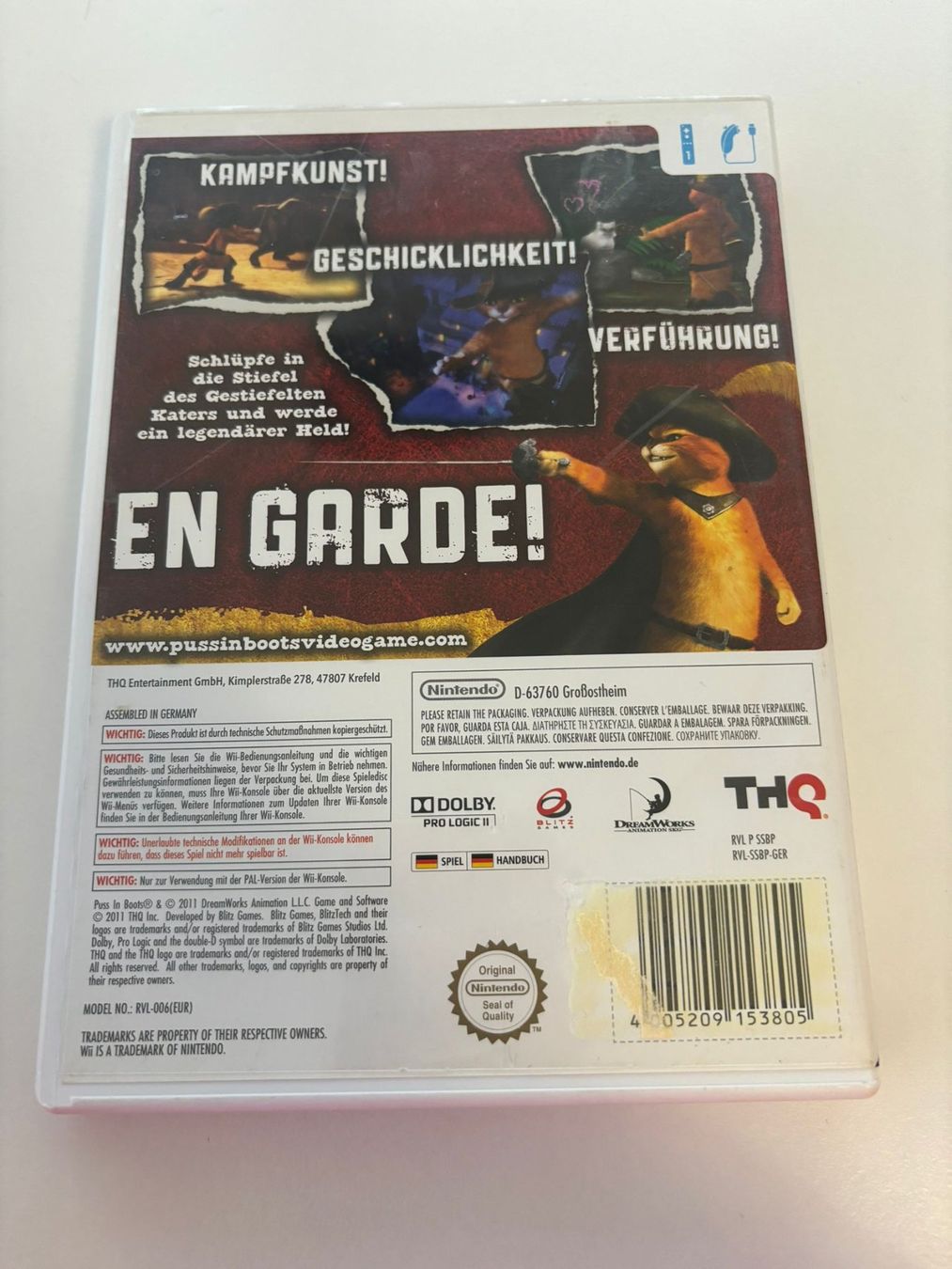 Giochi: Der gestiefelte Kater (Wii) – Usato da Herisau venduto da Seyashop1 2