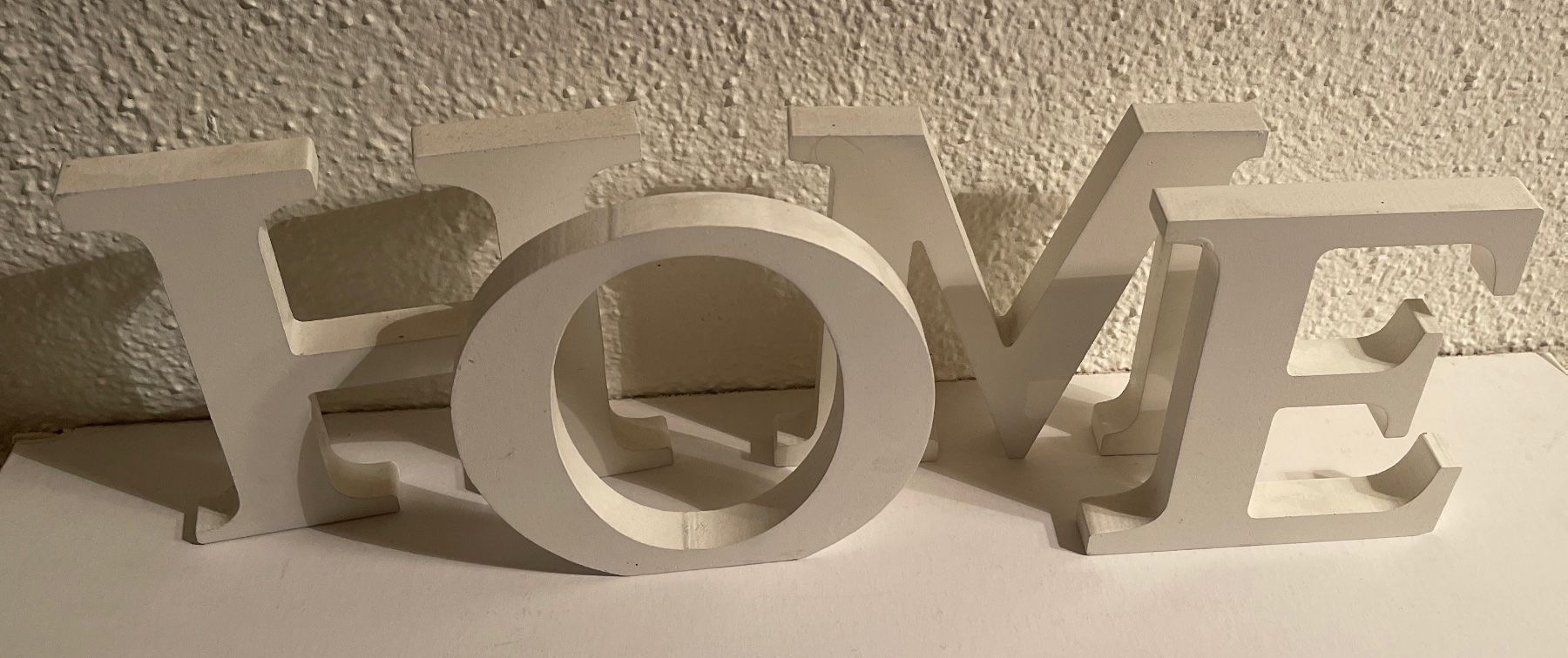 Tutte le decorazioni: HOME Deko-Buchstaben weiss – Usato da Thalwil venduto da alfons03
