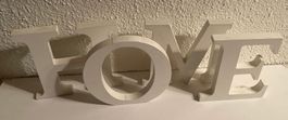 HOME Deko-Buchstaben weiss