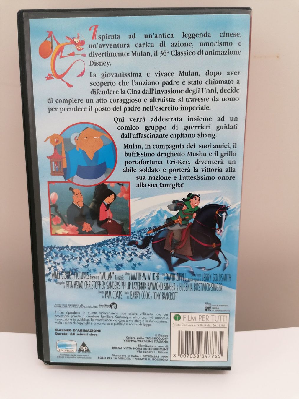 Toutes les VHS: Mulan VHS – D'occasion à Binningen par samorga21 3