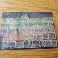 Briefmarken Sammlung Helvetia 10,15,20,25,30, Rappen gebrauc
