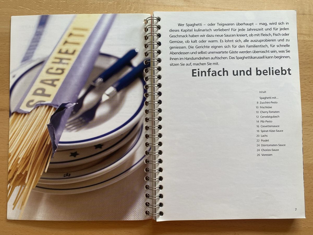 Libri: Neue Alltagsrezepte - Betty Bossi  – Usato da Schwarzenburg venduto da Michellu 3