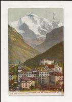 AK 1907 Interlaken und Jungfrau