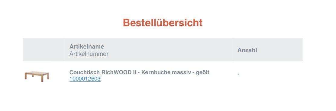 Tavoli: RichWOOD II Solid Beech Coffee Table - Great Condition! – Usato da Zürich venduto da muz_5h6k
