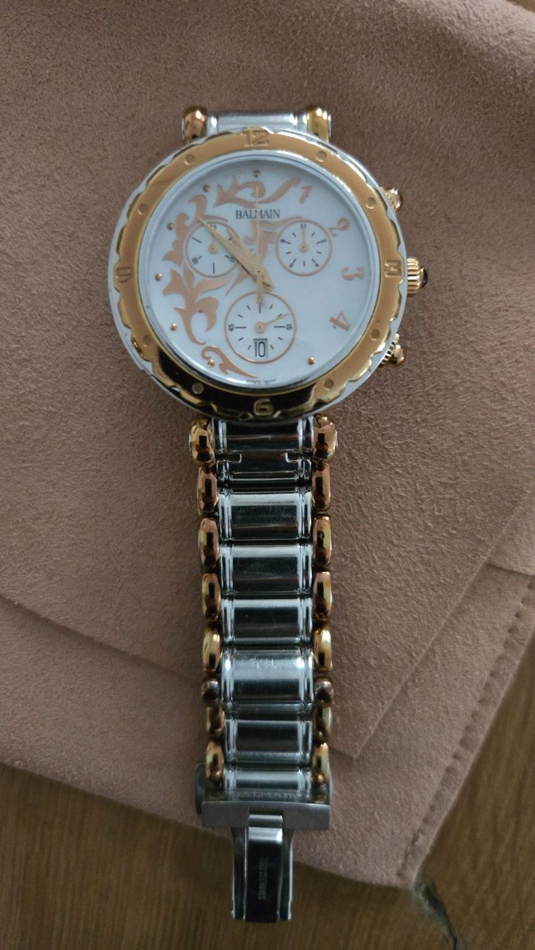 Balmain Orologi: Balmain chrono lady rosa – Usato da Baden venduto da knc00 2