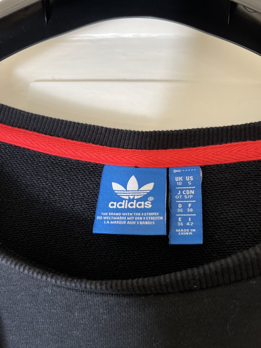 Adidas Maglioni & Felpe: Adidas Sweatshirt Black/White, Size S / 38 – Usato da Zürich venduto da Mirouch 2
