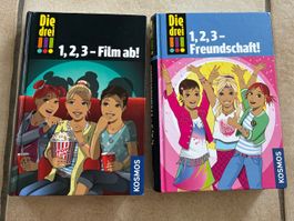 Die drei !!! - 1, 2, 3 - Freundschaft ! & 1, 2, 3 - Film ab!
