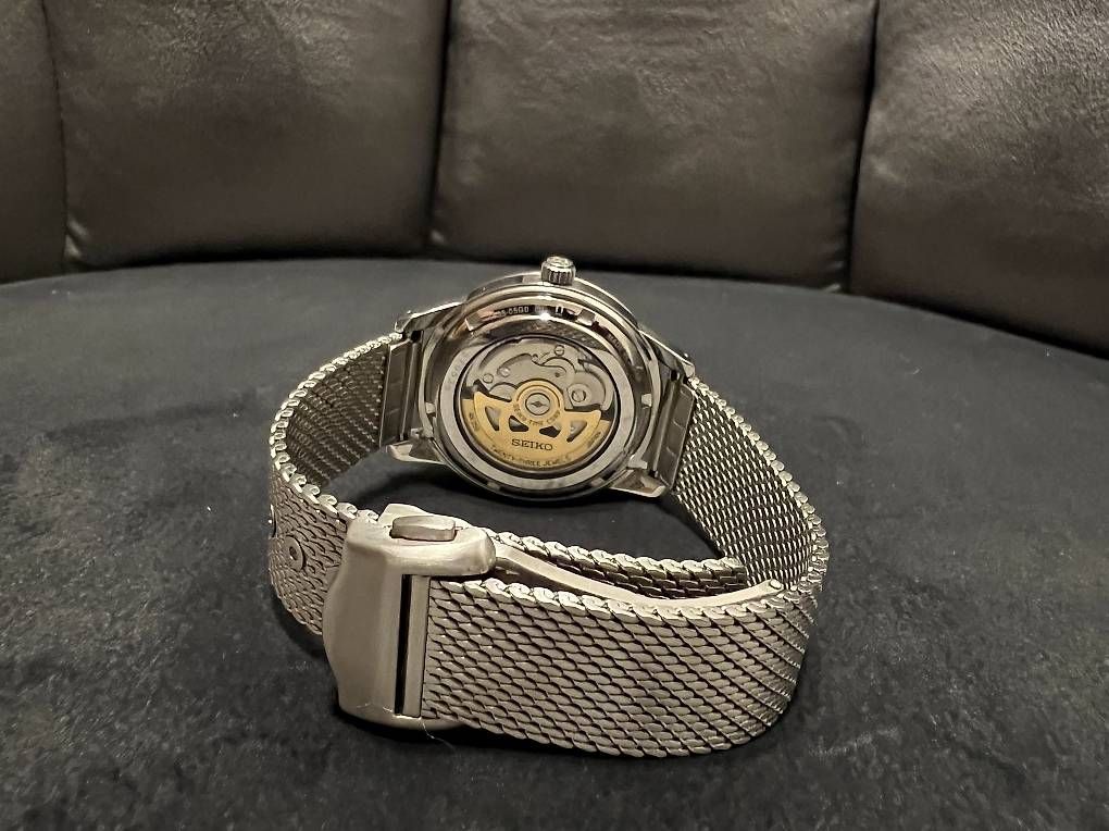 Seiko Orologi: Seiko Presage Automatic Uhr mit Edelstahl-Meshband – Usato da Zürich venduto da sergejmicic 3