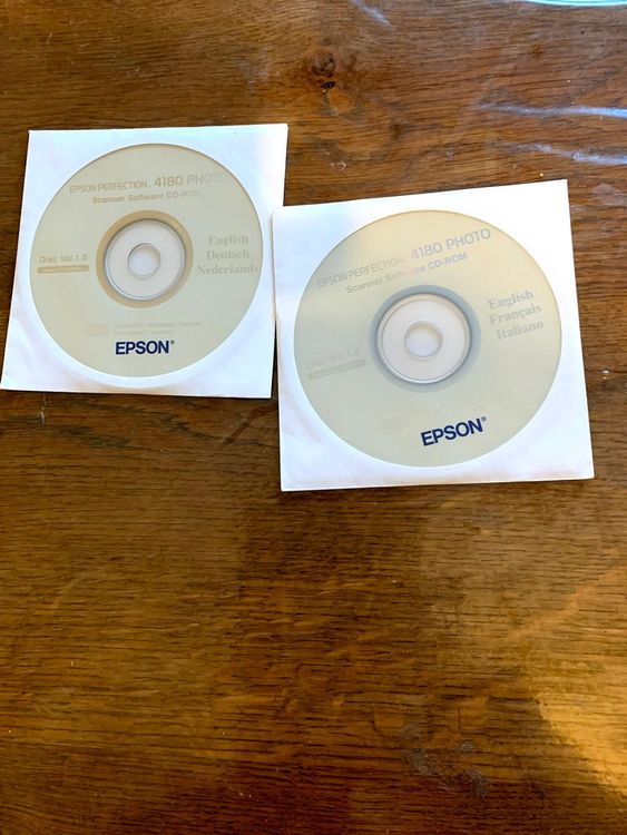 Drucker Software EPSON Perfection 4180 PHOTO Scanner CDROM Kaufen