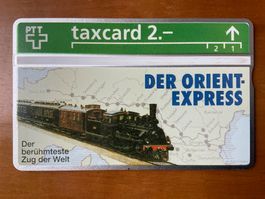 Taxcard 344L_27020 Orient-Express ungebraucht