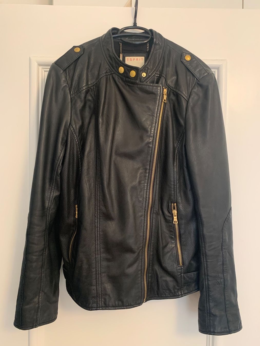 Giacche: Lederjacke ESPRIT: Lammleder, schwarz, Gr. 42, mit Etikett – Nuovo (secondo la descrizione) da Basel venduto da Interstellar85